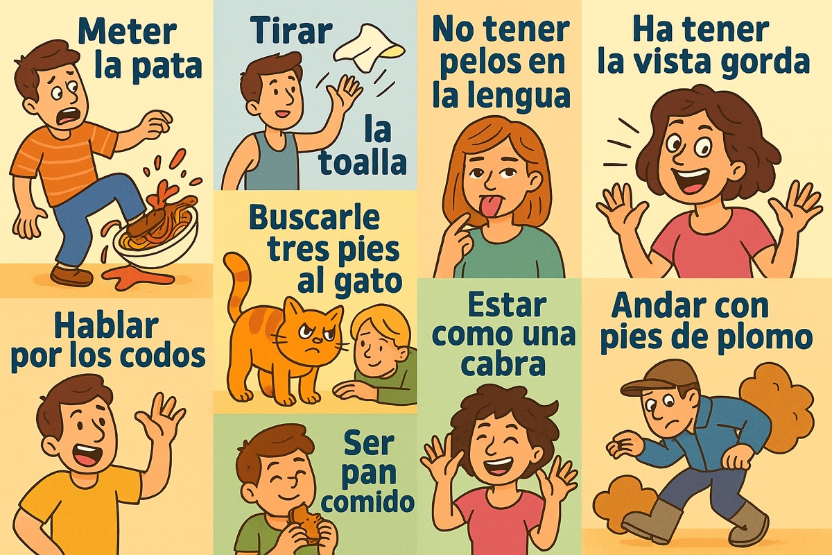 Modismos y Locuciones - Ilustración